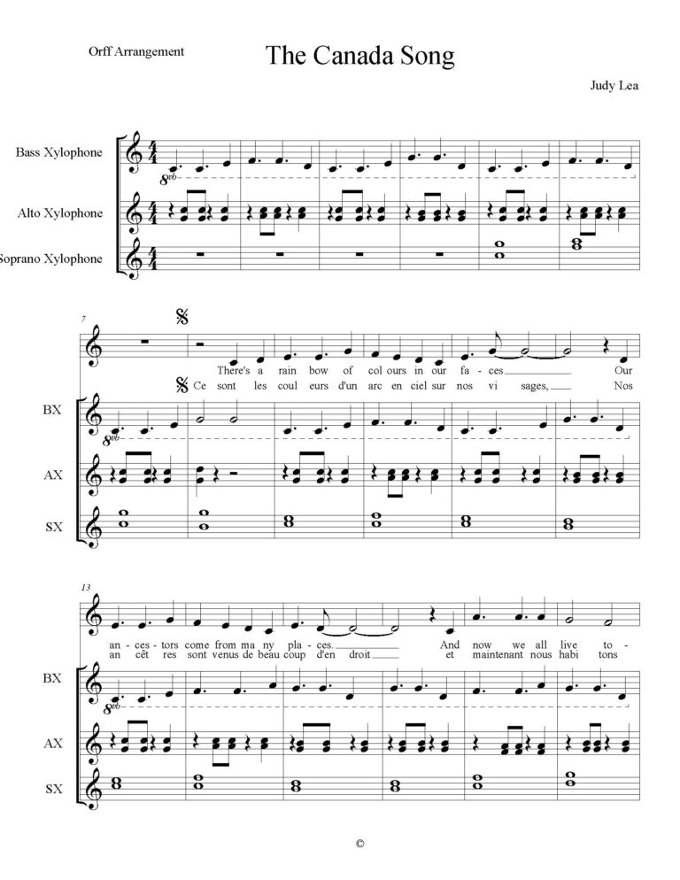 The Canada Song.Orff_Page_1